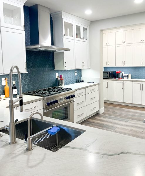 White-and-blue-Kitchen-Remodel