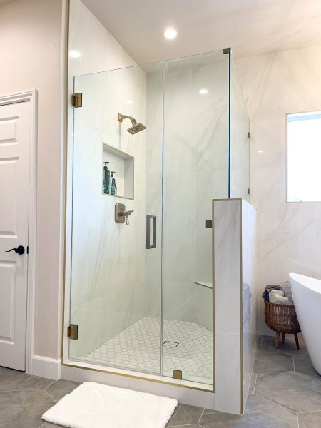 Marble-look-walk-in-shower