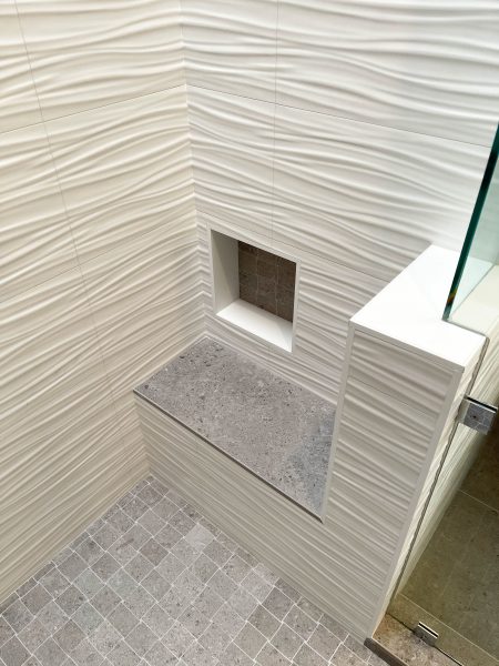 Wave-patterned-tile
