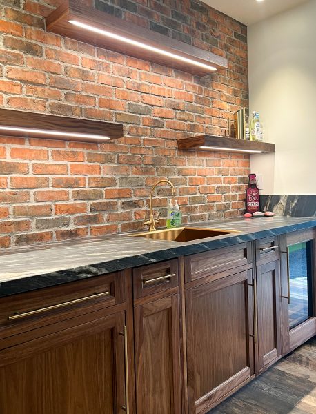 Floating-shelves-with-brick