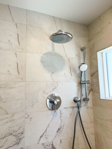 Marble-look-tile-shower