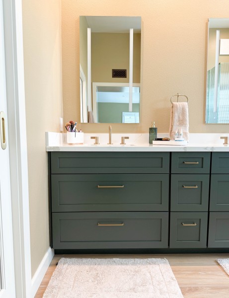 Dark-Green-Vanity-Cabinets