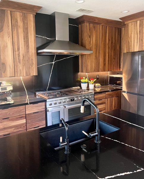Mixed-metal-Appliances-with-Walnut-Cabinets