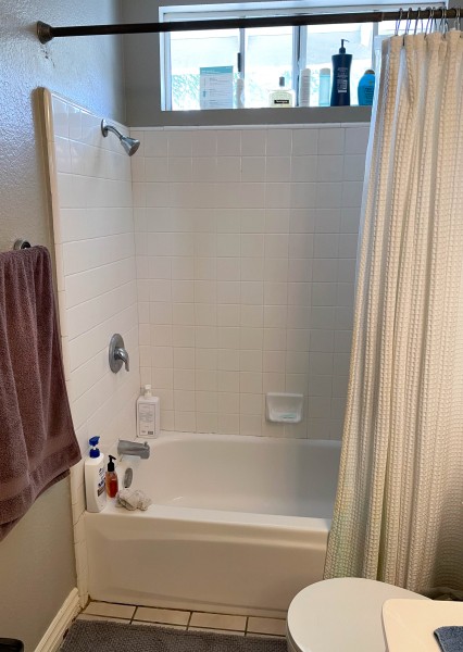 White-Ceramic-Shower-Tile-Before