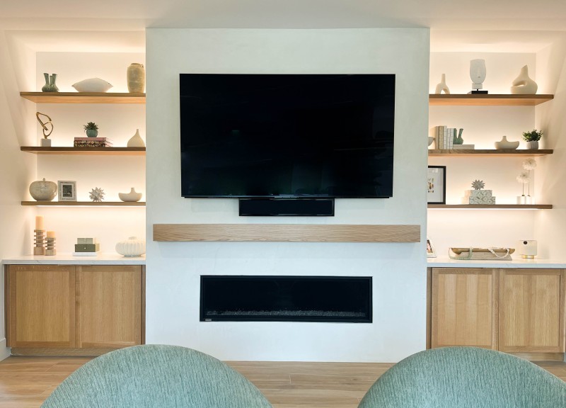 Plaster-Finish-Fireplace