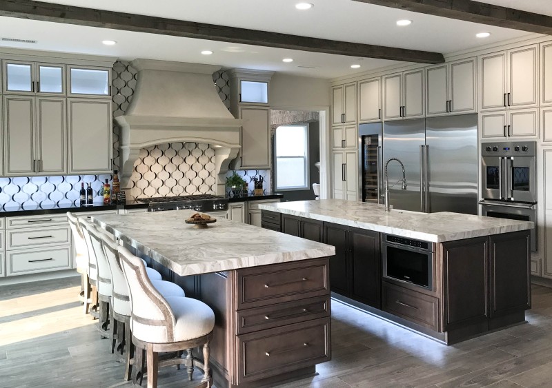 Rustic-Elegance-Dual-Islands