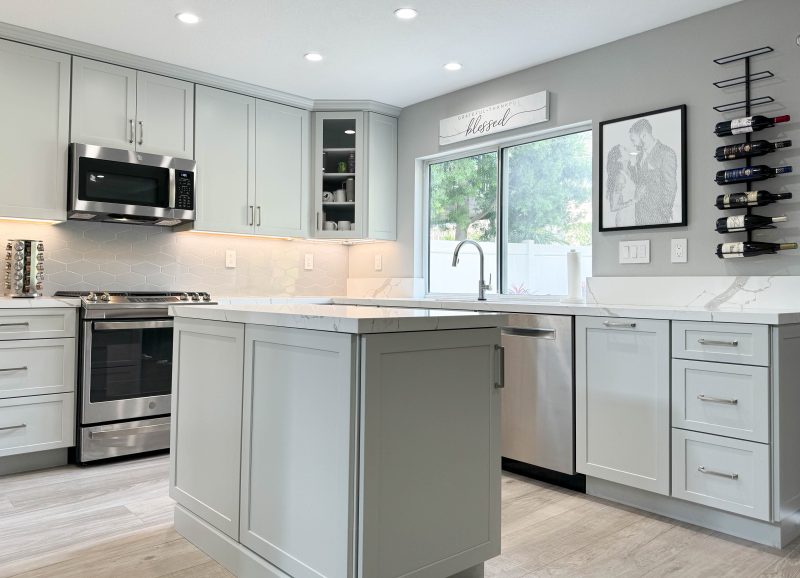 Grey-Cabinets-with-Quartz-Countertops