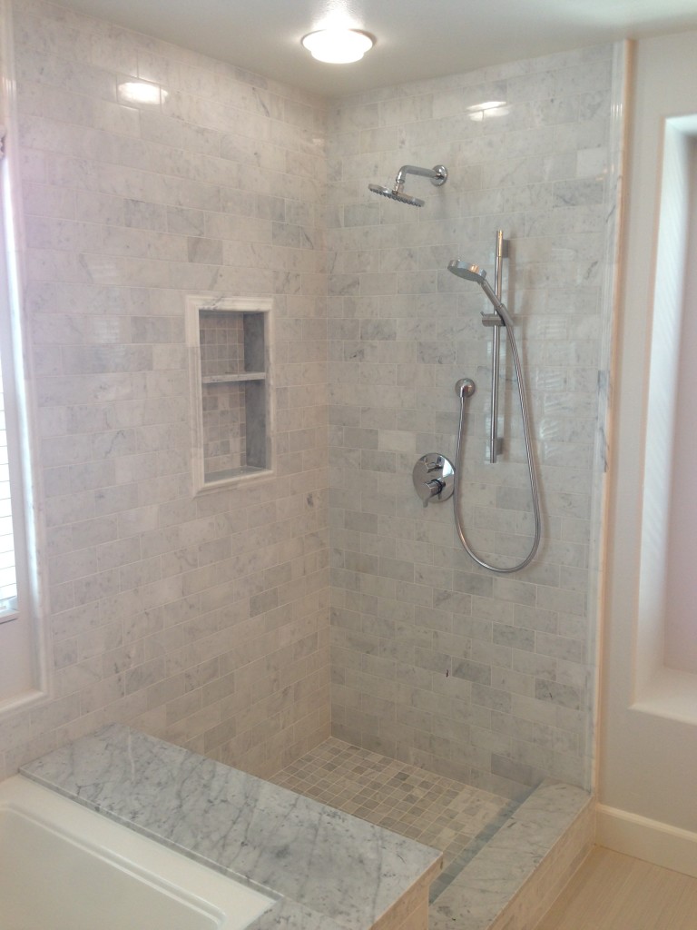 bathroom remodeler suggests apportining substantial budget to shower