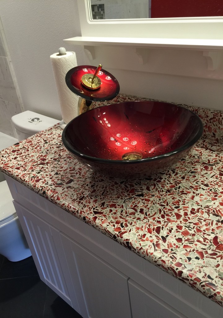 bathroom contractor creates a stunning bath