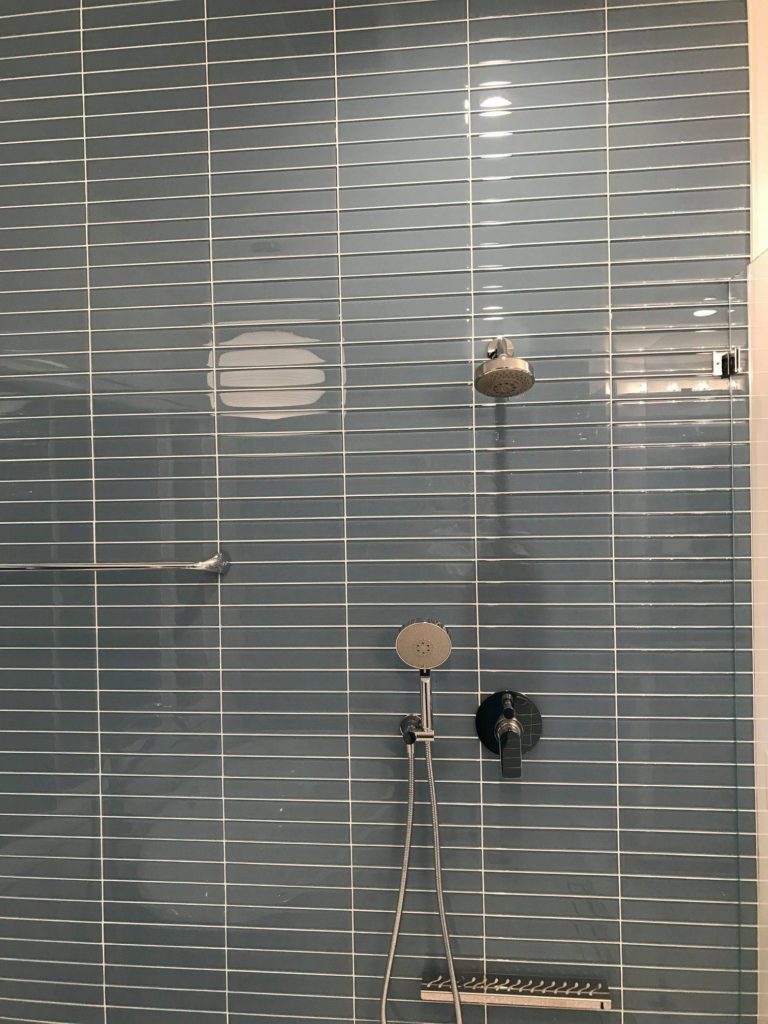 shower remodel creates wet room
