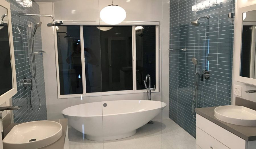 bathroom remodel trend for 2019 places tub in shower