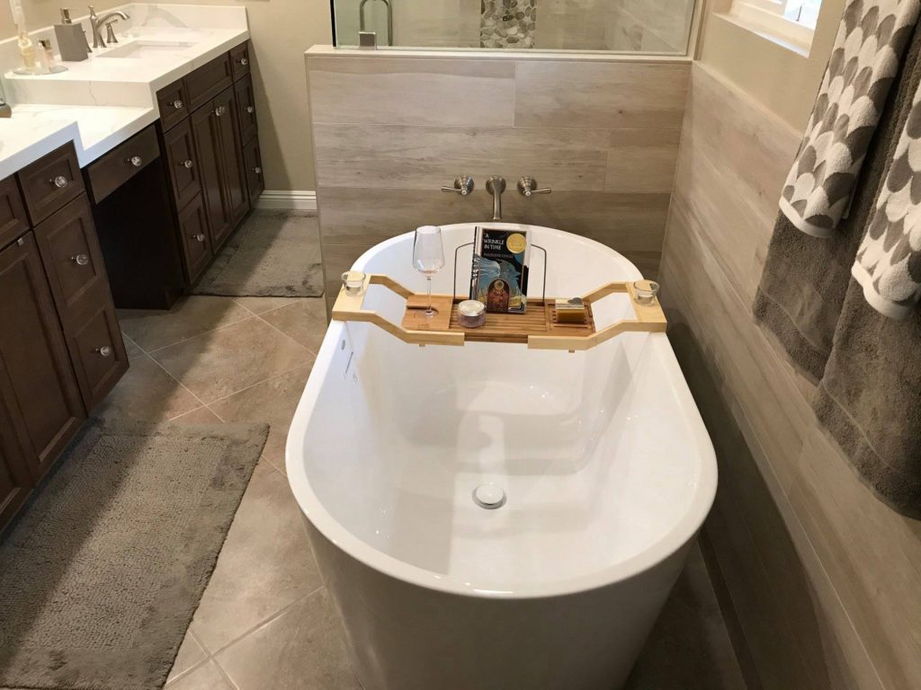 kitchen and bath remodeling after photo of soaking tub