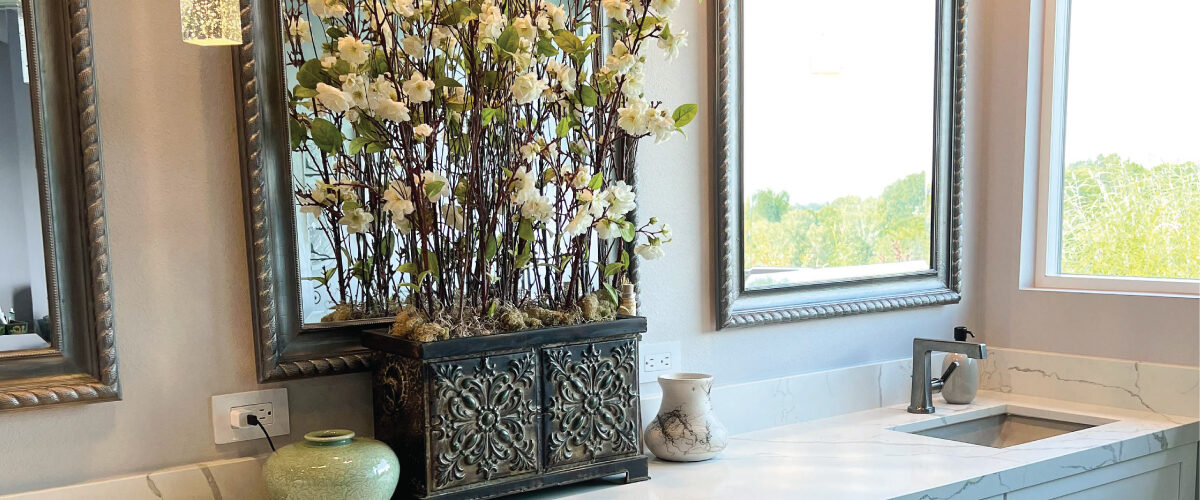 Elegant newport coast bath