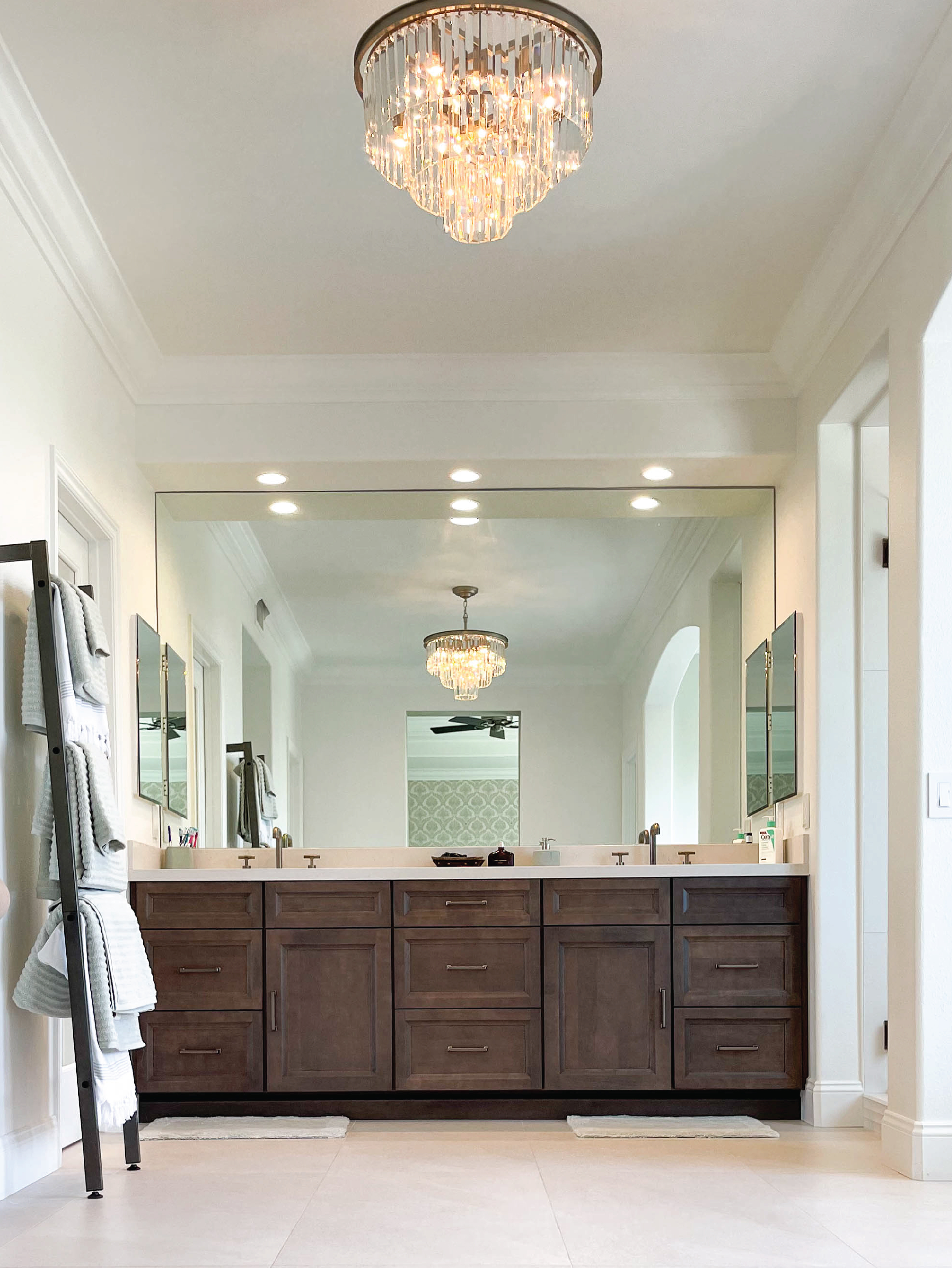 Master bathroom renovation in Orange County