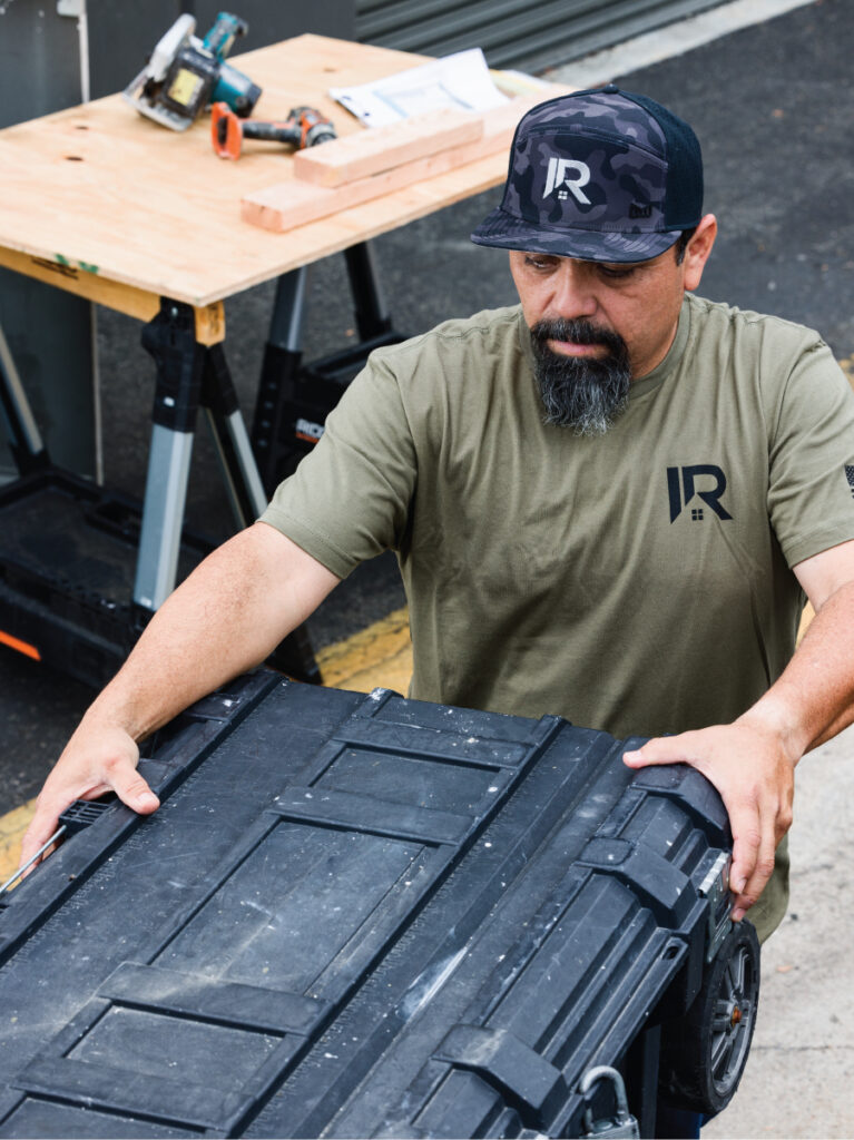 Alberto Castillo, team member of Inspired Remodels