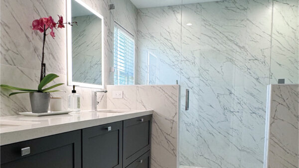 Marble Meets Modern Master Design